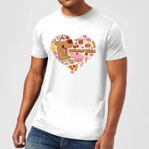 Scooby Doo Snacks Are My Valentine Men's T-Shirt - White - M