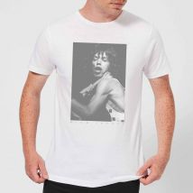 Rolling Stones Mick BW2 Herren T-Shirt - Weiß - L