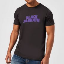 Black Sabbath Logo Herren T-Shirt - Schwarz - XL
