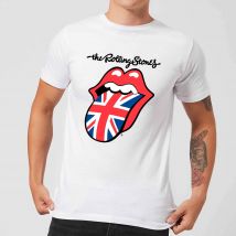 Rolling Stones UK Tongue Herren T-Shirt - Weiß - M