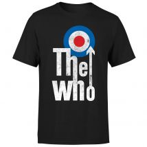 The Who Target Logo Herren T-Shirt - Schwarz - XL
