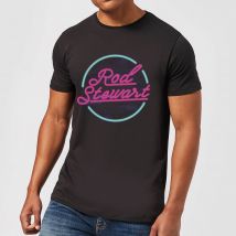 Rod Stewart Neon Herren T-Shirt - Schwarz - XL