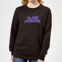 Black Sabbath Logo Damen Sweatshirt - Schwarz - XS