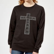 Black Sabbath Cross Damen Sweatshirt - Schwarz - M