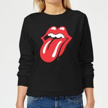 Rolling Stones Classic Tongue Damen Sweatshirt - Schwarz - XXL