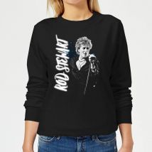 Rod Stewart Poster Damen Sweatshirt - Schwarz - L