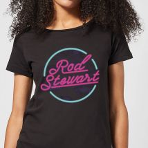Rod Stewart Neon Damen T-Shirt - Schwarz - 5XL