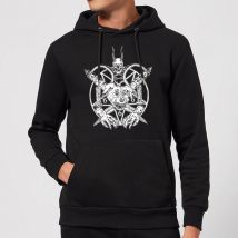 Mr Pickles Pentogram Drawn Dog Head Hoodie - Black - XXL