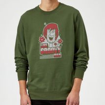 Scooby Doo Like, Groovy Man Sweatshirt - Forest Green - XXL