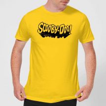 Scooby Doo Retro Mono Logo Men's T-Shirt - Yellow - XS