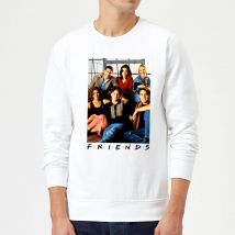 Friends Group Photo Sweatshirt - White - L