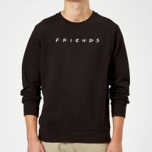 Friends Logo Contrast Sweatshirt - Black - XL