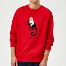 Friends Marcel The Monkey Sweatshirt - Red - L