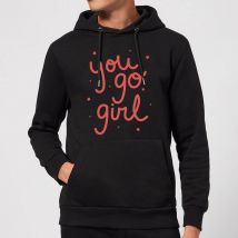 You Go Girl Hoodie - Black - S