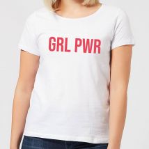 GRL PWR Women's T-Shirt - White - L - White