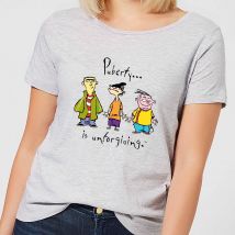 Ed, Edd n Eddy Puberty Is Unforgiving Women's T-Shirt - Grey - XL