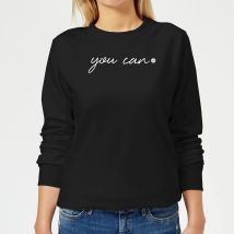 GLOSSYBOX Empowerment Edition Women's Sweatshirt 'You Can' - Black - 5XL