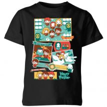 Harry Potter Kids Cute Films Kids' T-Shirt - Black - 3-4 ans