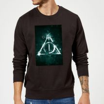 Harry Potter Hallows Painted Sweatshirt - Black - S