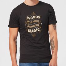 Harry Potter Words Are, In My Not So Humble Opinion Men's T-Shirt - Black - L