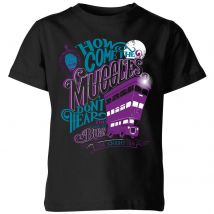 Harry Potter Knight Bus Kids' T-Shirt - Black - 3-4 ans