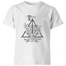 Harry Potter Three Dragons White Kids' T-Shirt - White - 5-6 ans