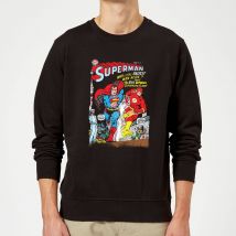 Justice League Who Is The Fastest Man Alive Cover Sweatshirt - Black - M - Noir