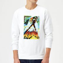 Justice League Aquaman Cover Sweatshirt - White - L