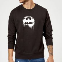 Justice League Graffiti Batman Sweatshirt - Black - M