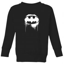 Justice League Graffiti Batman Kids' Sweatshirt - Black - 7-8 ans