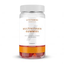 Gummies Multivitaminés - Fraise - 60gommes à mâcher - Fraise