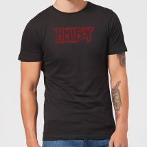 Hellboy Logo Men's T-Shirt - Black - 5XL