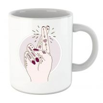 Fingers Crossed Mug