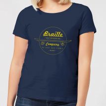 Limited Edition Braille Skate Company Women's T-Shirt - Navy - M