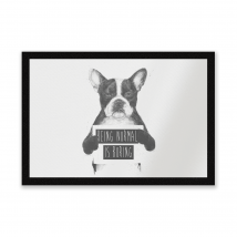 Being Normal Is Boring Entrance Mat