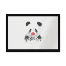 Red Nosed Panda Entrance Mat