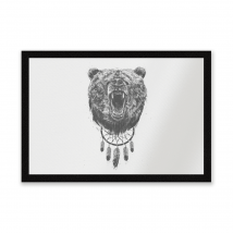 Dreamcatcher Bear Entrance Mat