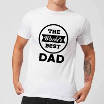 The World's Best Dad Men's T-Shirt - White - S - White