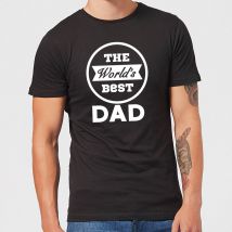 The World's Best Dad Men's T-Shirt - Black - L - Black
