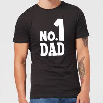 No. 1 Dad Men's T-Shirt - Black - M - Black