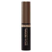 Max Factor Brow Revival Gel Densifiant pour Sourcils avec Huiles et Fibres - 4,5 g (différentes teintes disponibles) - 002 Soft Brown