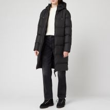 RAINS Long Puffer Jacket - Black - L-XL