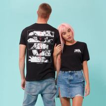T-shirt Street Fighter Arcade Panels Unisexe - Noir - S - Noir
