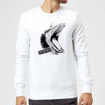 Beetlejuice Barbara Monster Sweatshirt - White - L - Blanc