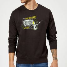 Beetlejuice The Ghost With The Most Sweatshirt - Black - S