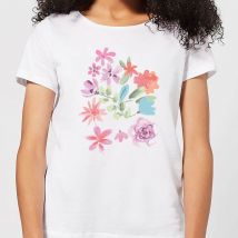 Flower Garden Women's T-Shirt - White - L - White
