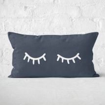 Sleepy Eyes Rectangular Cushion - Soft Touch