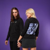 T-shirt à manche longue A.C.E Up My Sleeve - Noir - Unisexe - XL