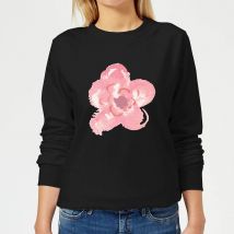Flower 4 Women's Sweatshirt - Black - 5XL - Black