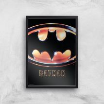 Batman 89 Giclee Art Print - A2 - Black Frame